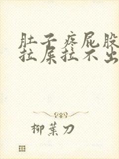 肚子疼屁股疼想拉屎拉不出来怎么回事