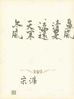 冬天流清鼻涕是风寒还是风热