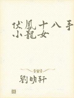 伏凤十八手黄蓉小龙女