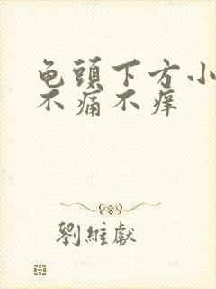 龟头下方小肉粒不痛不痒