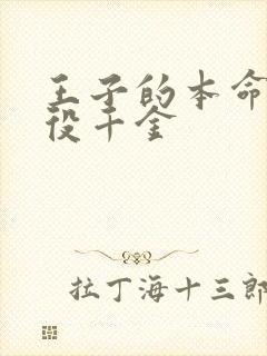 王子的本命的恶役千金封面