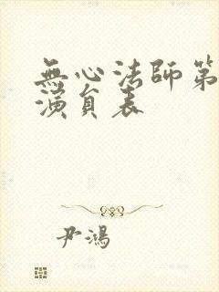 无心法师第二季演员表封面