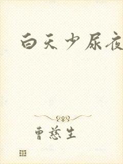 白天少尿夜里多