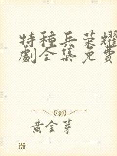 特种兵荣耀电视剧全集免费观看