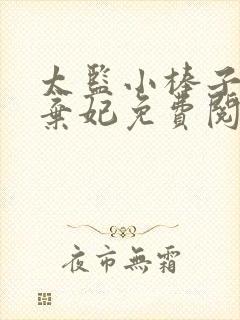 太监小棒子冷宫弃妃免费阅读