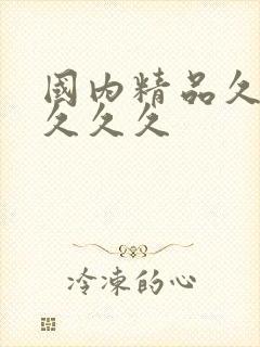 国内精品久久久久久久