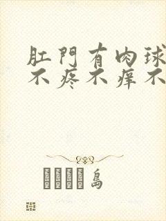 肛门有肉球但是不疼不痒不流血