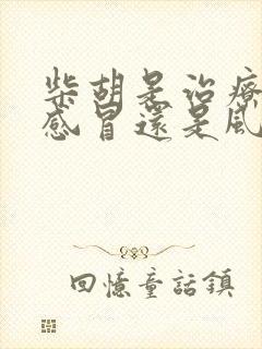 柴胡是治疗风寒感冒还是风热感冒