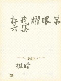 许我耀眼第二十六集