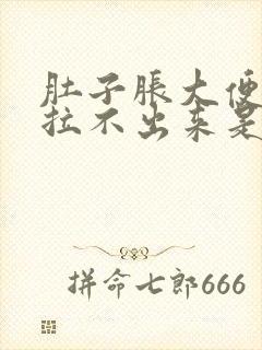 肚子胀大便想拉拉不出来是什么原因