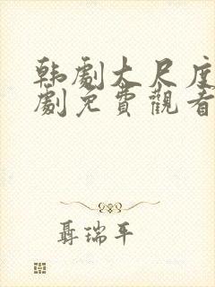 韩剧大尺度电视剧免费观看