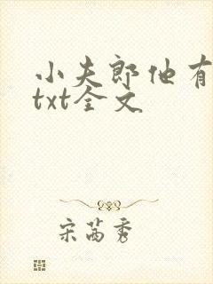 小夫郎他有人宠txt全文