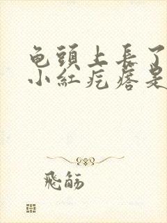 龟头上长了很多小红疙瘩是怎么回事