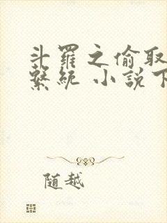 斗罗之偷取万界系统 小说下载txt