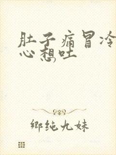 肚子痛冒冷汗恶心想吐