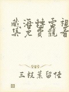 藏海转电视剧全集免费观看