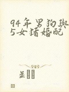 94年男狗与95女猪婚配