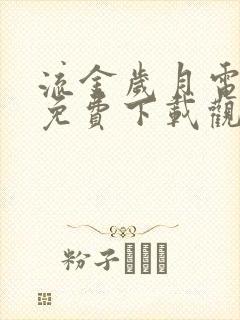 流金岁月电视剧免费下载观看