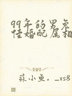 99年的男兔最佳婚配属相封面