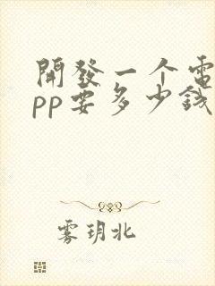 开发一个电商app要多少钱