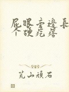 屁眼旁边长了一个硬疙瘩封面