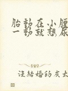 胎动在小腹下面一动就想尿