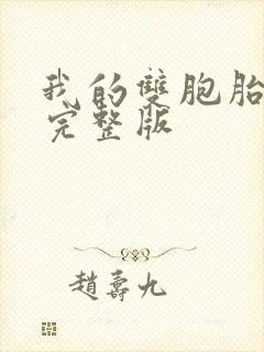 我的双胞胎姐妹完整版