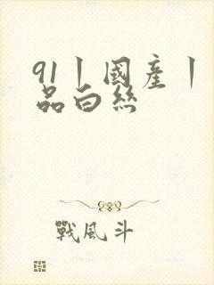 91丨国产丨精品白丝