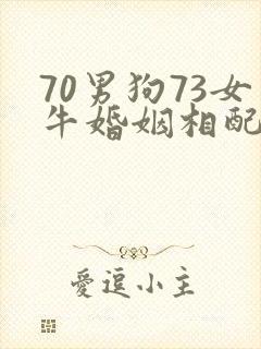 70男狗73女牛婚姻相配好吗