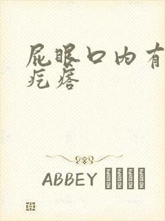 屁眼口内有个硬疙瘩封面