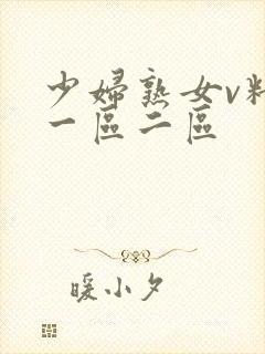 少妇熟女v精品一区二区