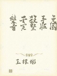 双子杀手免费观看完整版国语封面