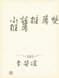 小说推荐双男主推荐封面