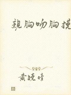 亲胸吻胸摸下面封面