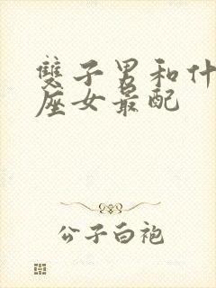 双子男和什么星座女最配