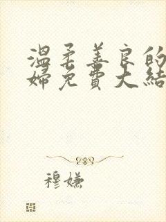 温柔善良的儿媳妇免费大结局封面