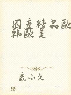 国产精品欧美日韩欧美