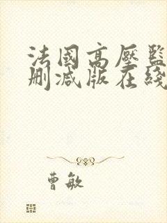 法国高压监狱未删减版在线观看