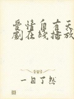 爱情自有天意短剧在线播放