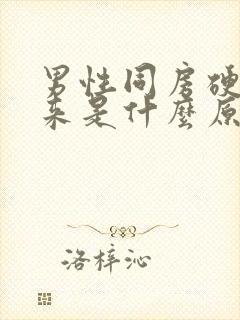 男性同房硬不起来是什么原因封面