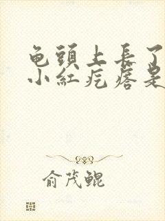 龟头上长了几个小红疙瘩是怎么回事