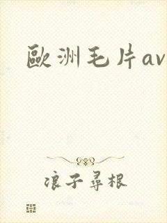欧洲毛片av