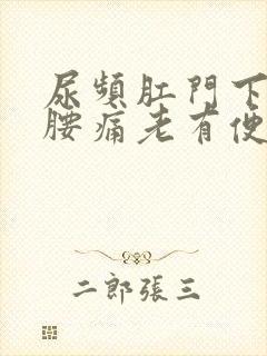 尿频肛门下坠感腰痛老有便意