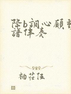 降b调心愿动态谱伴奏