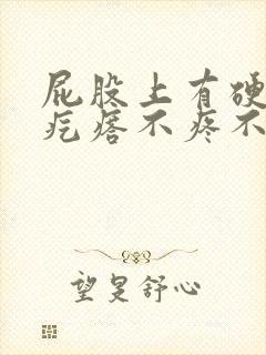 屁股上有硬硬的疙瘩不疼不痒