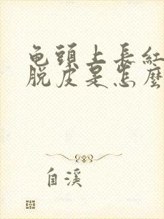 龟头上长红点还脱皮是怎么回事