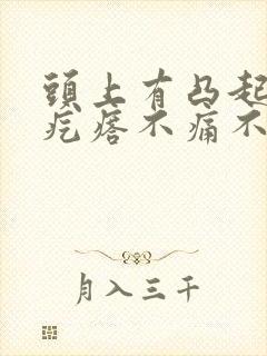 头上有凸起的硬疙瘩不痛不痒