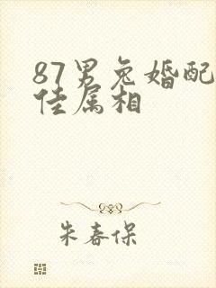 87男兔婚配最佳属相封面