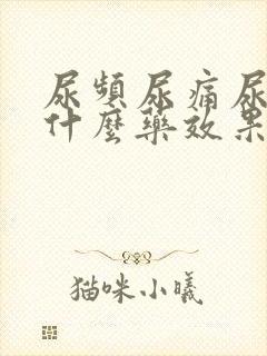 尿频尿痛尿血吃什么药效果好