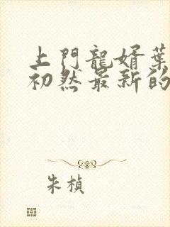 上门龙婿叶辰萧初然最新的